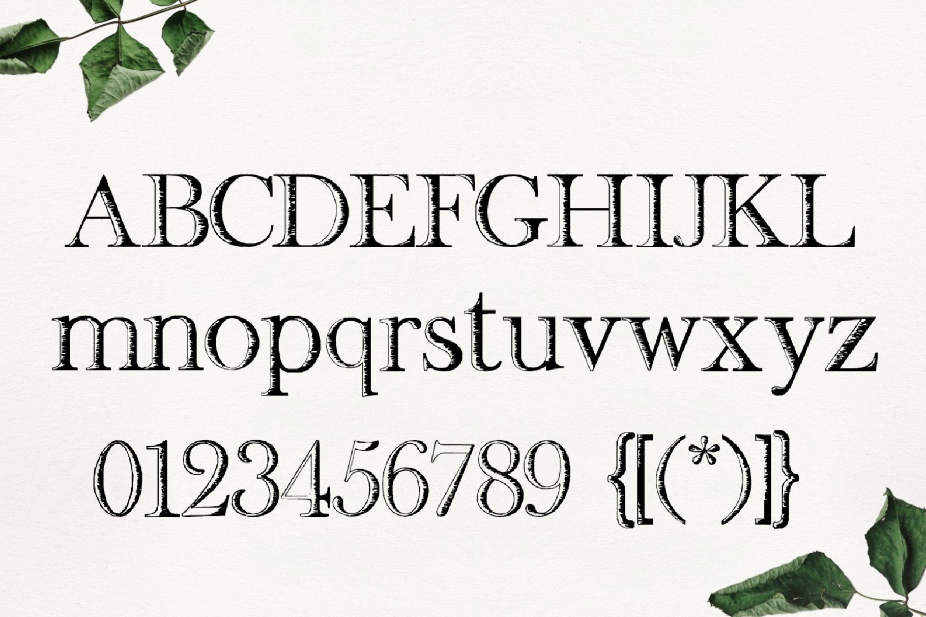 Quoth Font preview image.