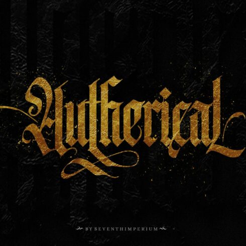 Autherical Typeface cover image.