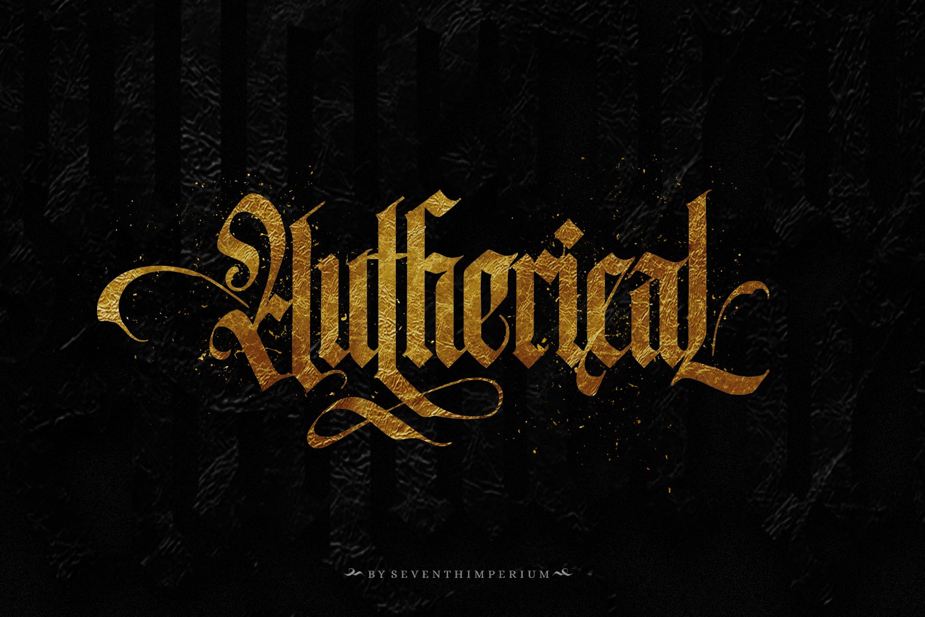 Autherical Typeface cover image.