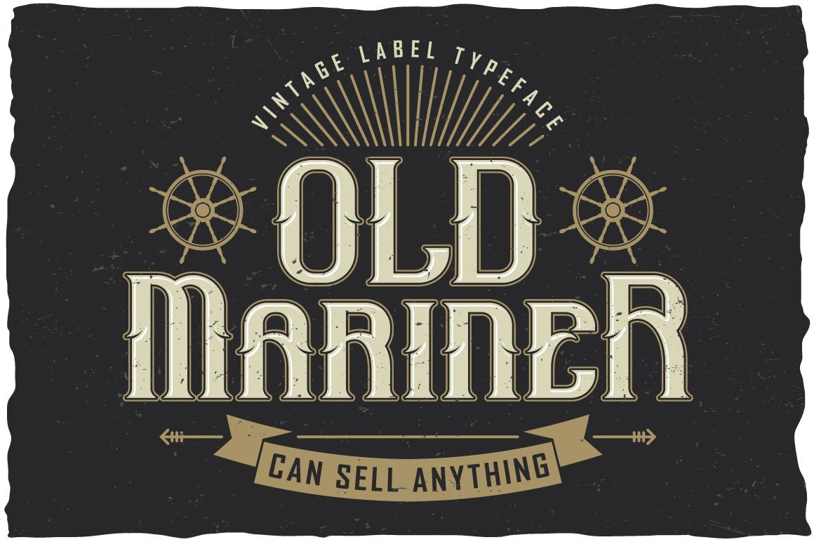 Old Mariner Label Typeface cover image.