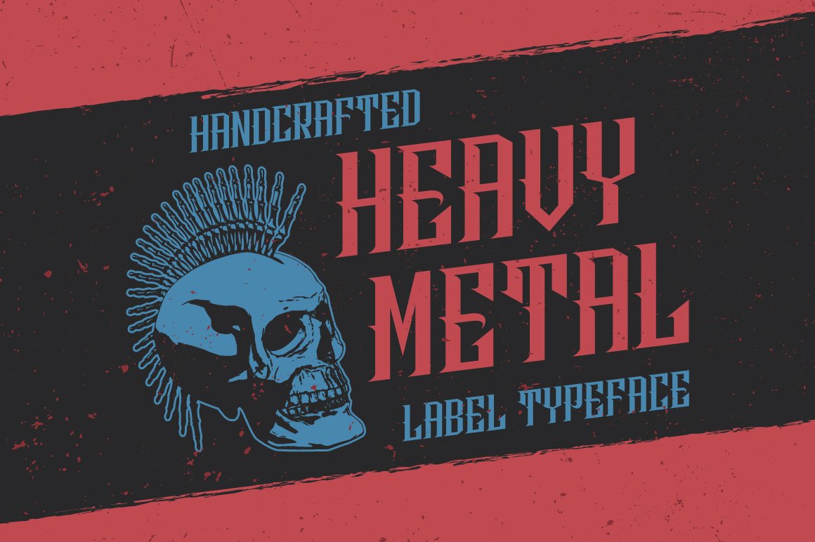 HeavyMetal Typeface cover image.