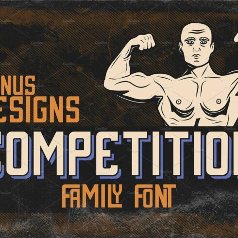 Competition font cover image.