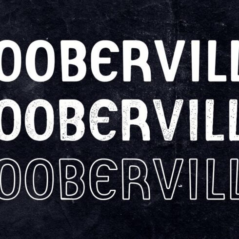 Gooberville Typeface cover image.