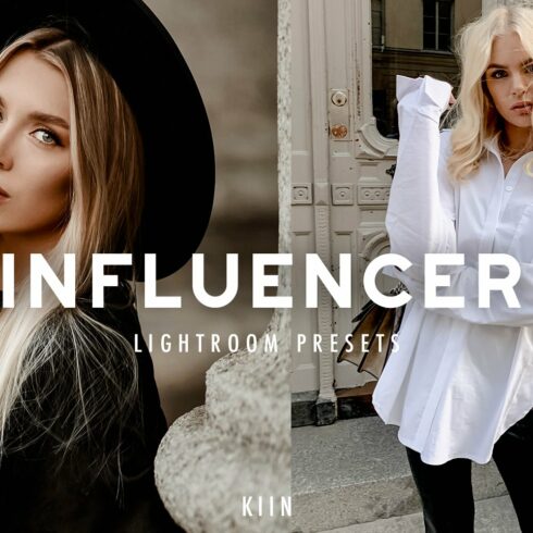 10 INFLUENCER LIGHTROOM PRESETScover image.