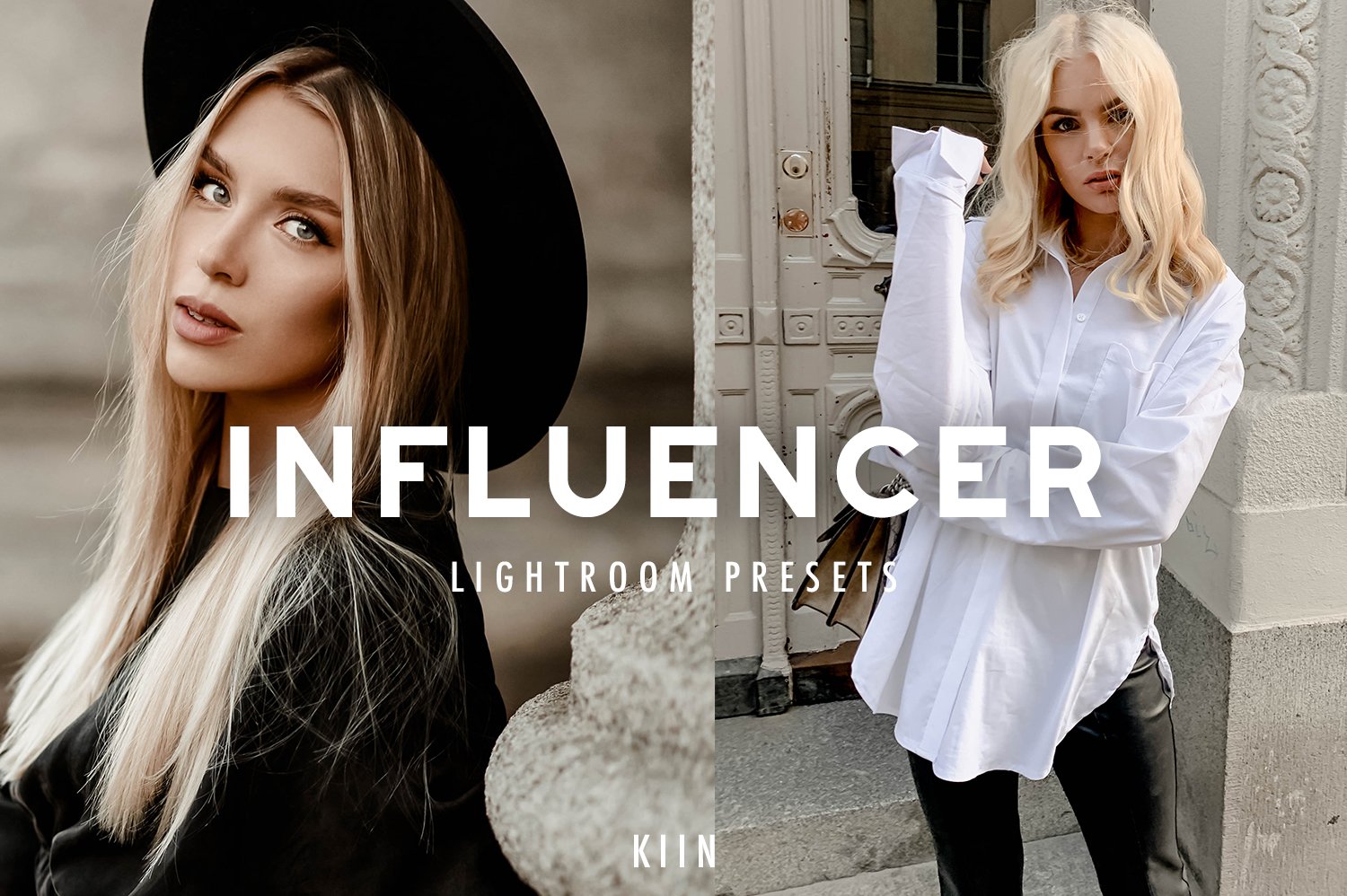 10 INFLUENCER LIGHTROOM PRESETScover image.