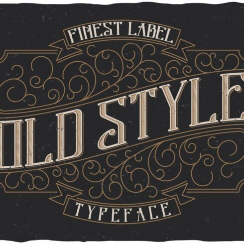 Old Style Label typeface cover image.