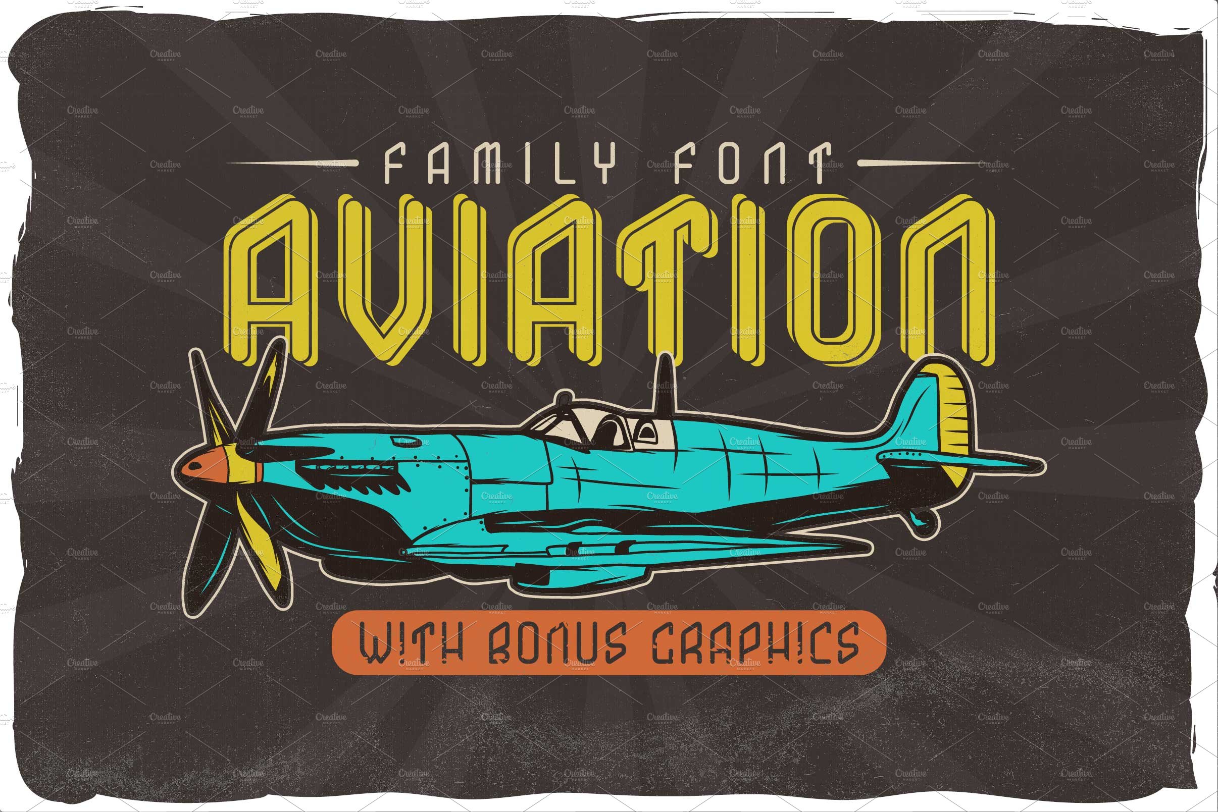 Aviation Font cover image.