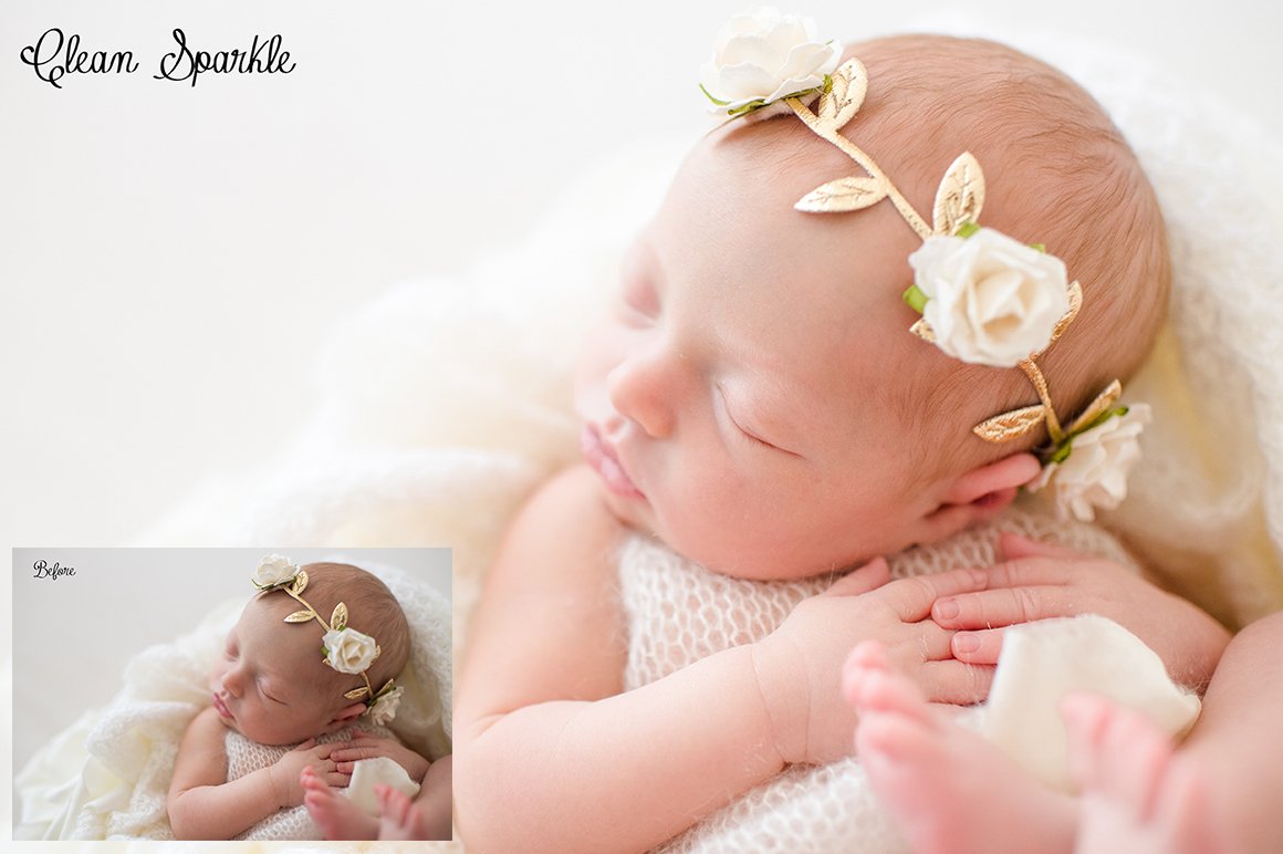 Newborn Lightroom Presets-LRpreview image.