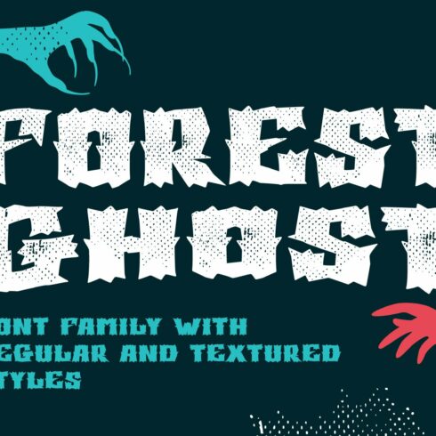 Forest Ghost | Horror Font cover image.
