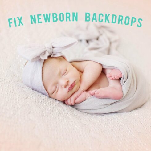 Newborn Backdrop Overlays-PS + PSEcover image.
