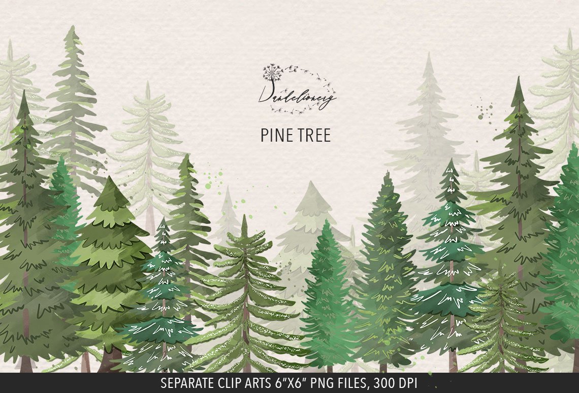 pine tree background