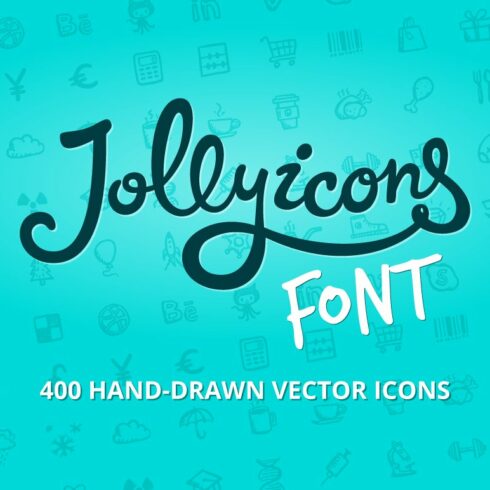 Jolly Icons Font cover image.