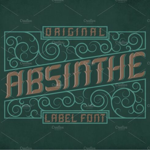 Absinthe Label Typeface cover image.