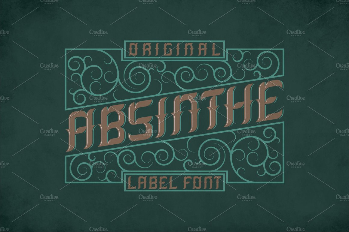 Absinthe Label Typeface cover image.