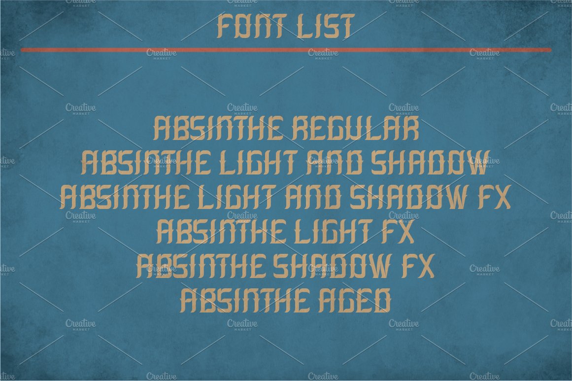 cm absinthe font 6 61