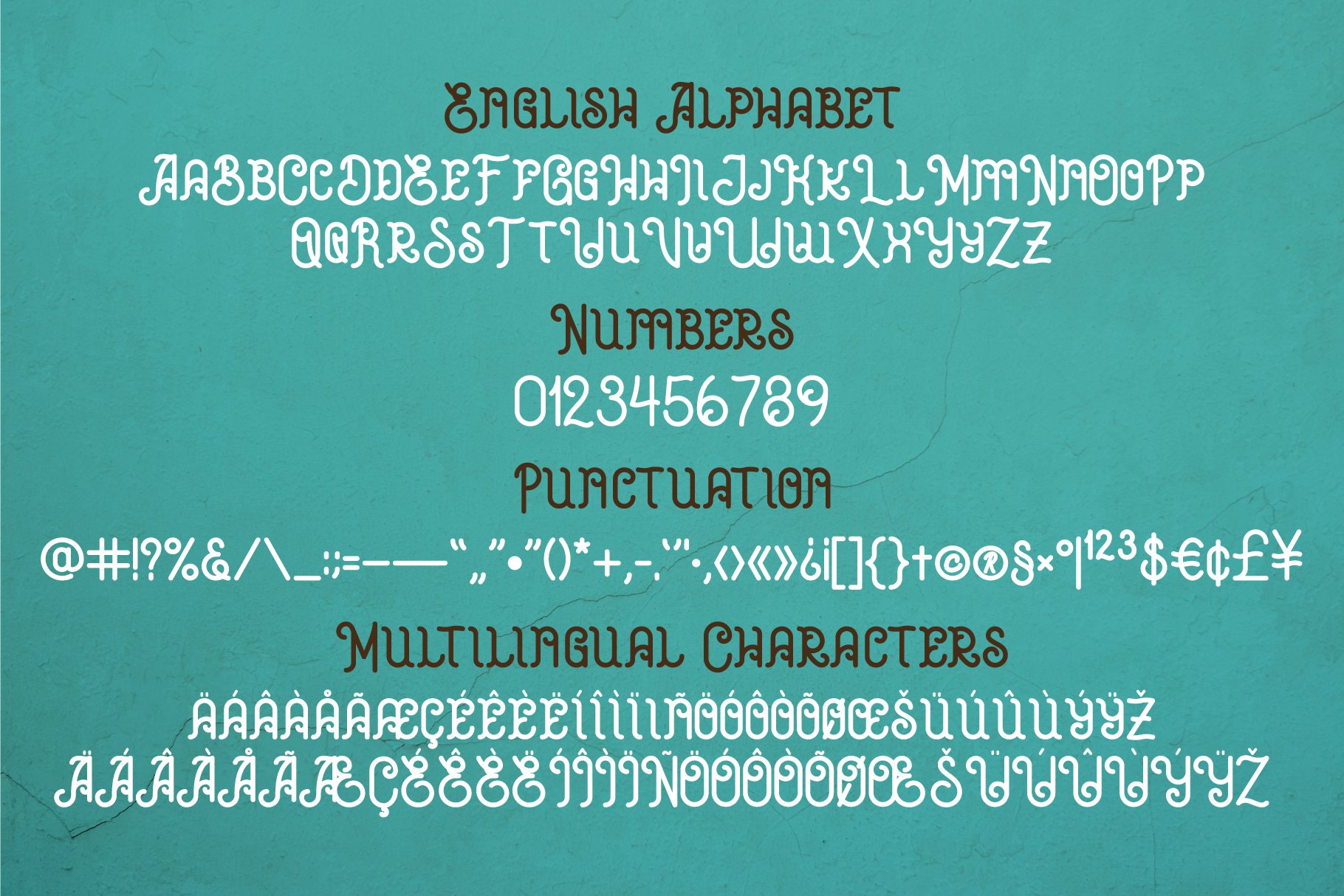 Bakehouse Label Font preview image.