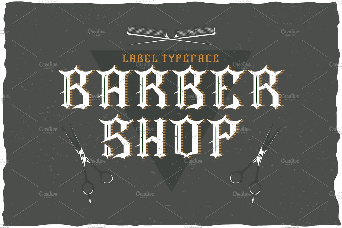 Barber Label Typeface cover image.