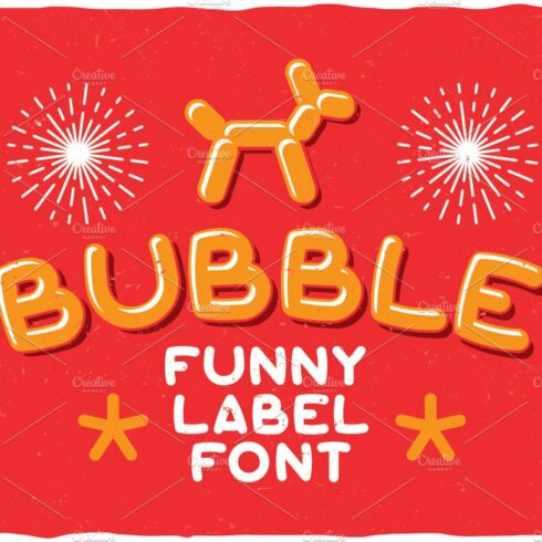 Bubble Vintage Label Typeface cover image.