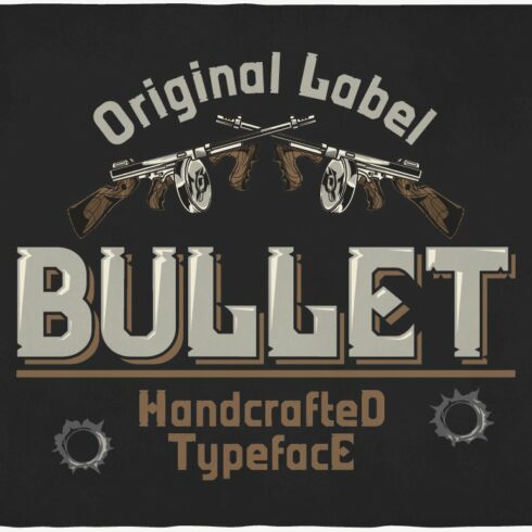 Bullet Typeface cover image.