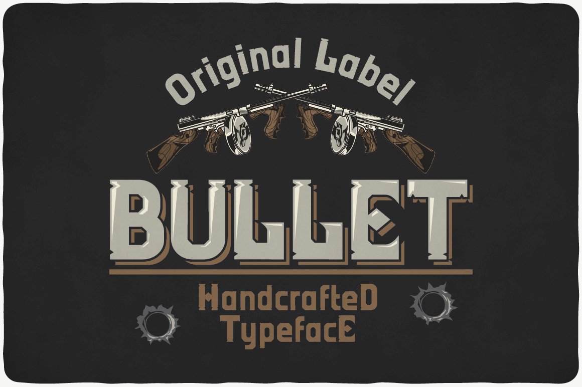 Bullet Typeface cover image.