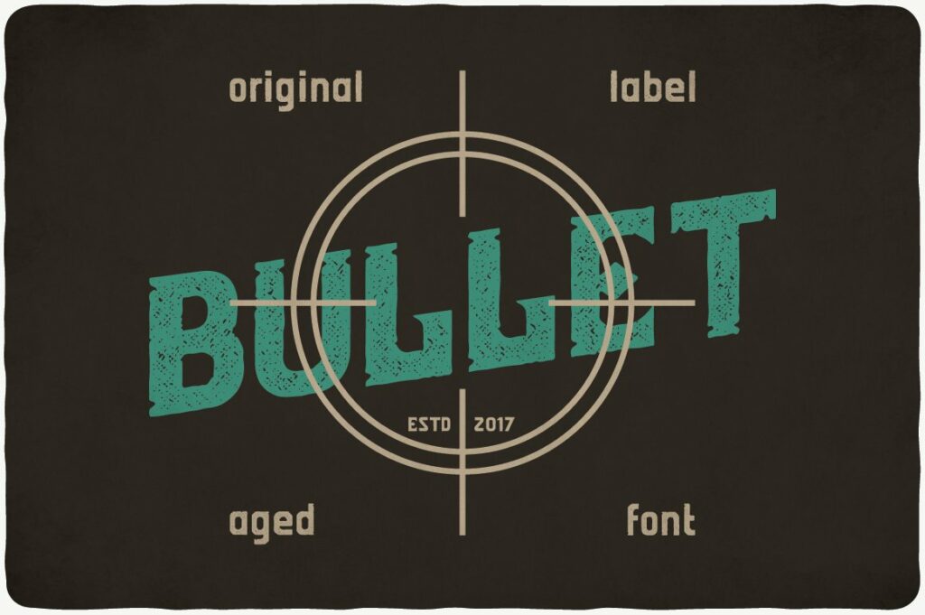 Bullet Typeface – MasterBundles