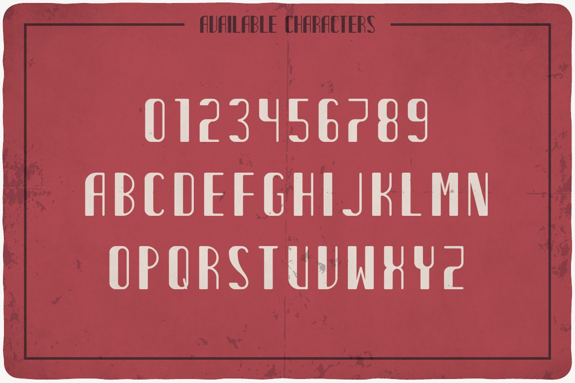 Cider typeface preview image.