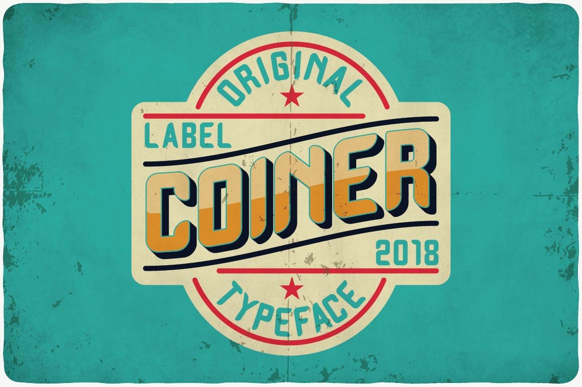 Coiner typeface cover image.