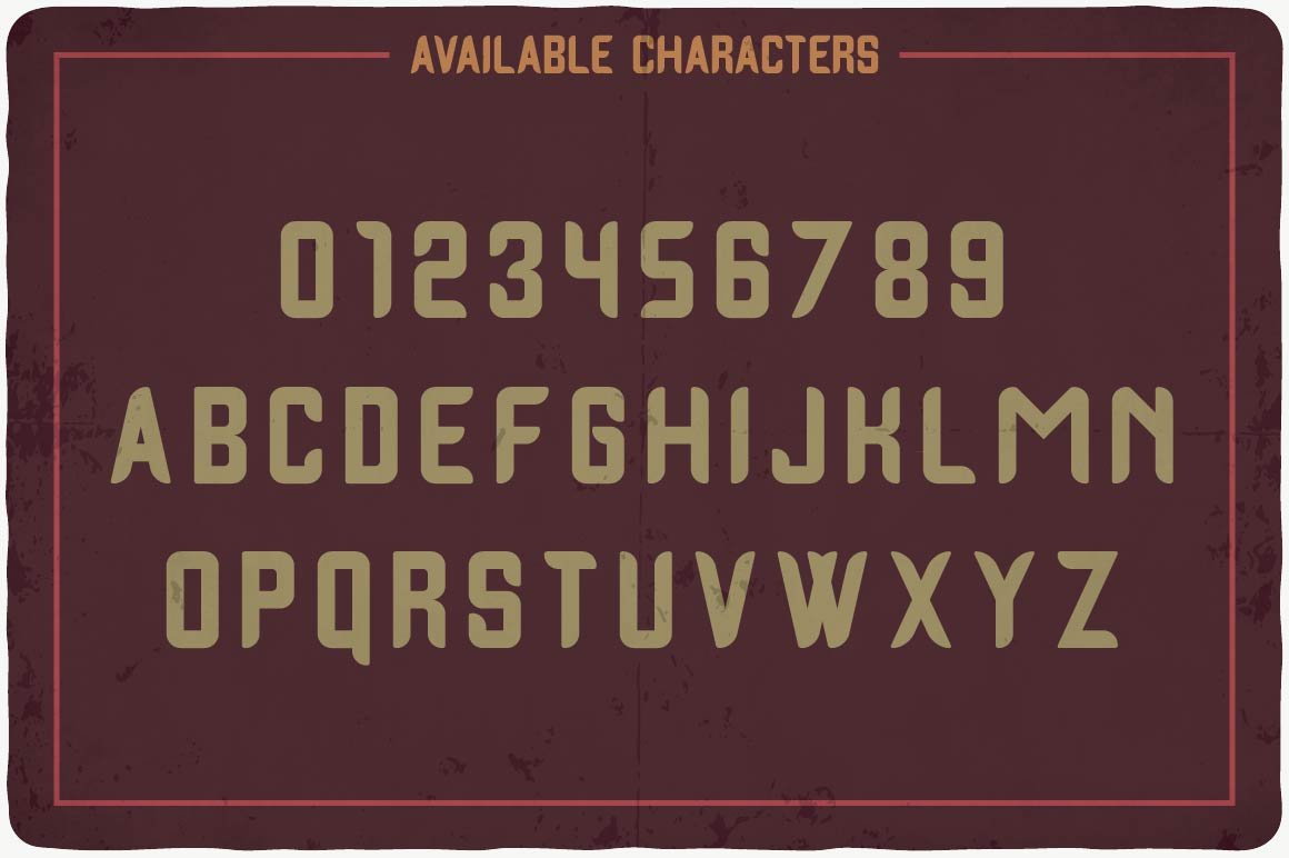 Coiner typeface preview image.