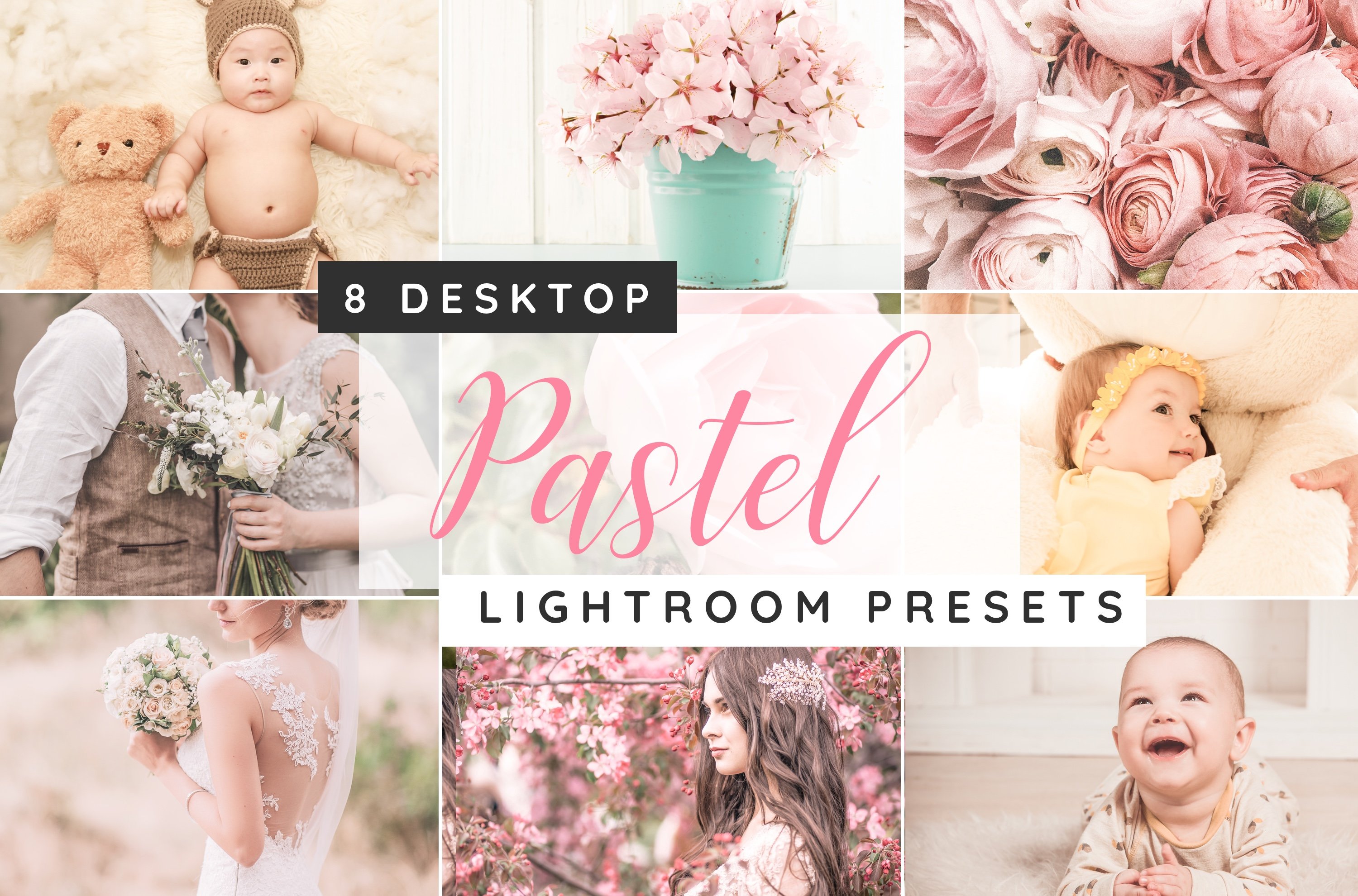 Lightroom pastel desktop presetscover image.