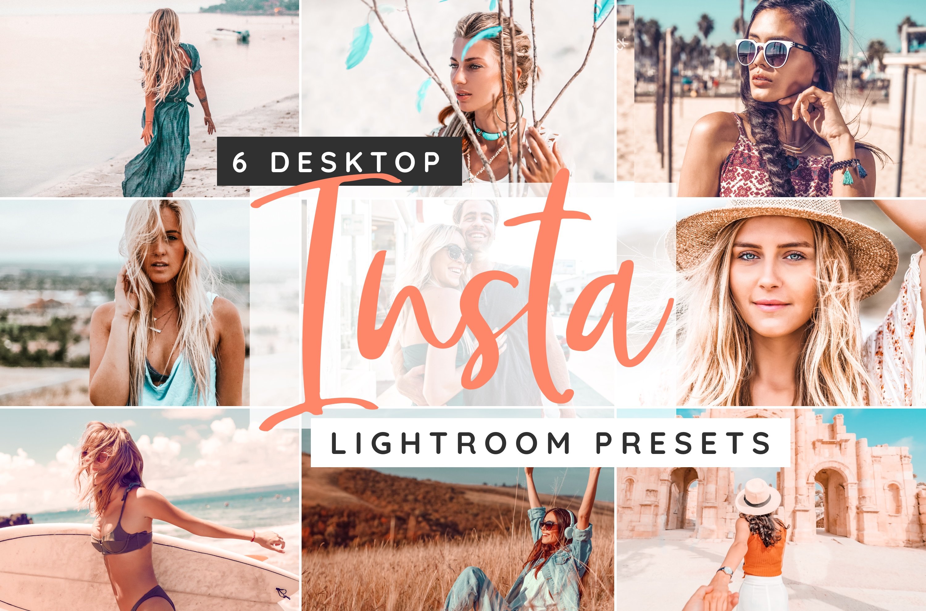 Insta desktop Lightroom presetscover image.