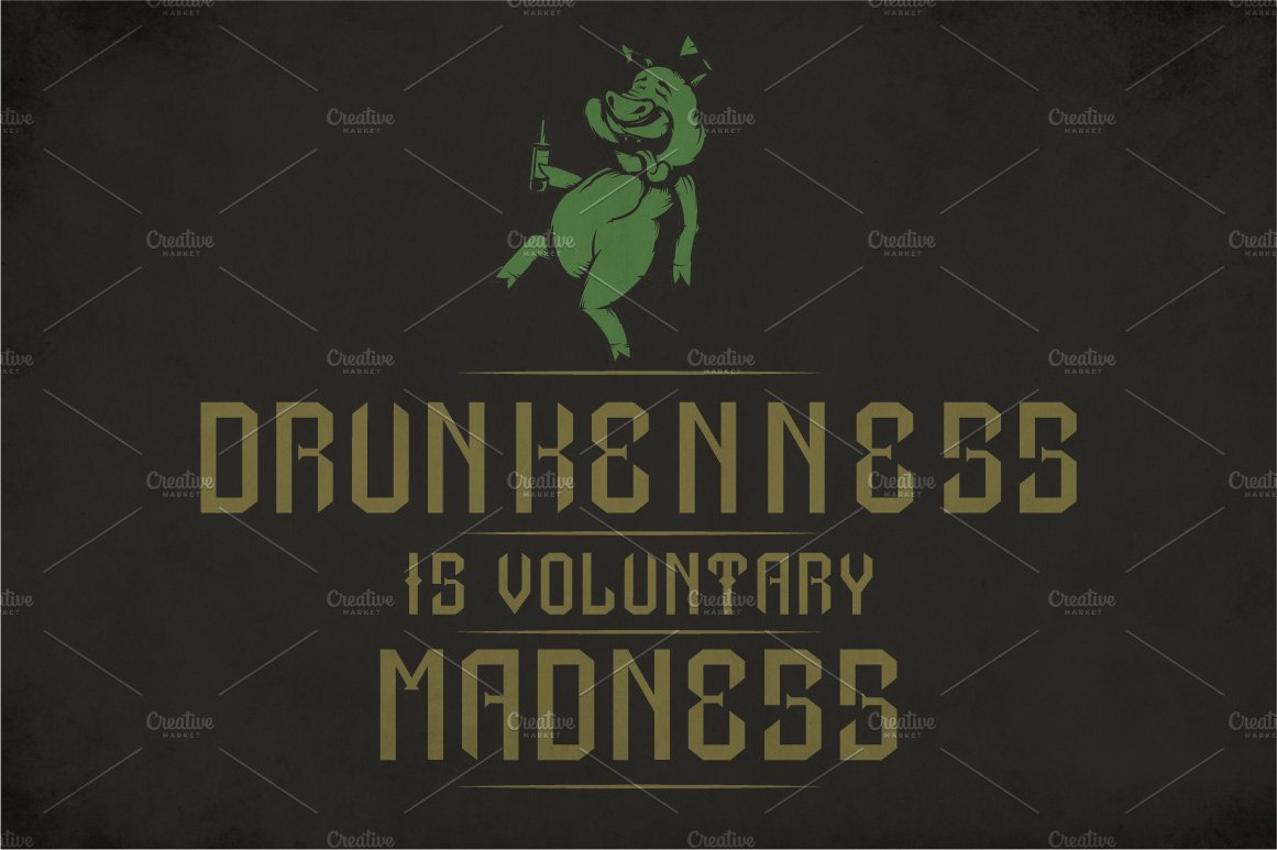 cm drunk font 5 837