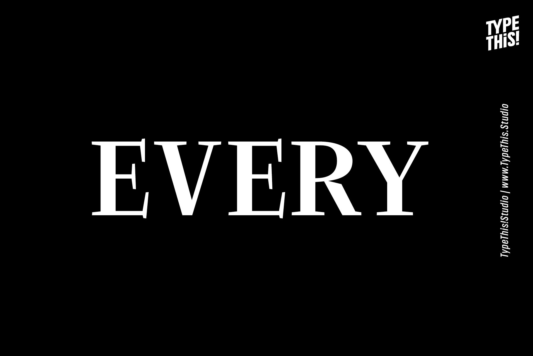 Every Font Family preview image.