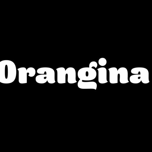 Orangina Chubby Font cover image.