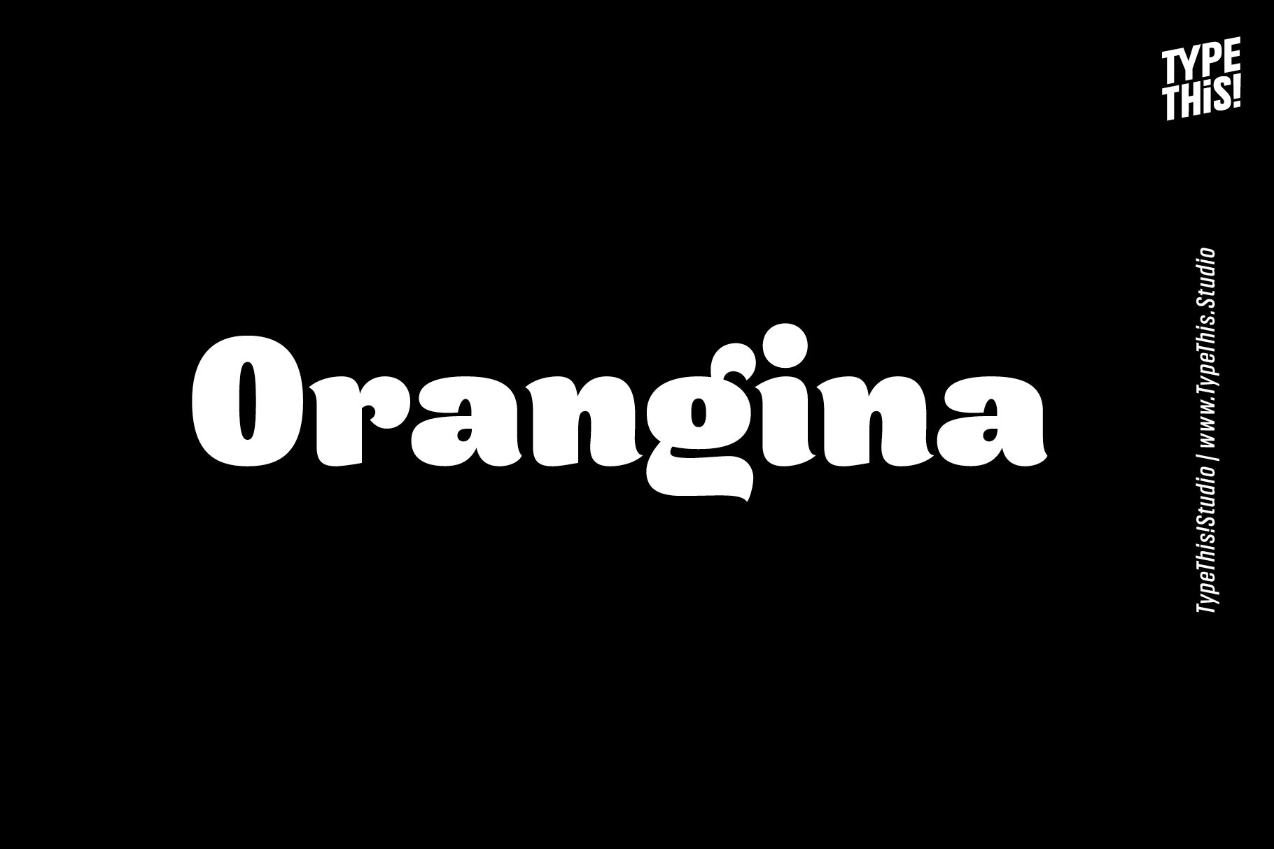 Orangina Chubby Font cover image.