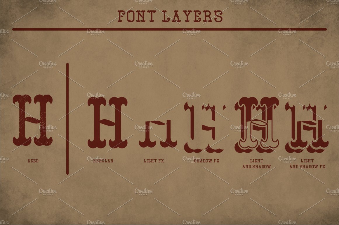 cm gangster font 4 860