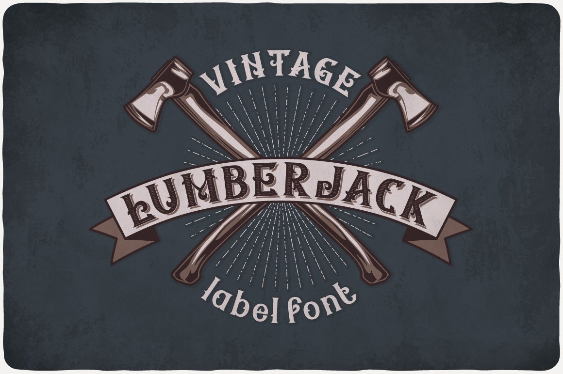 Lumberjack Typeface cover image.