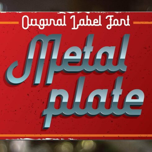 Metal Plate cover image.