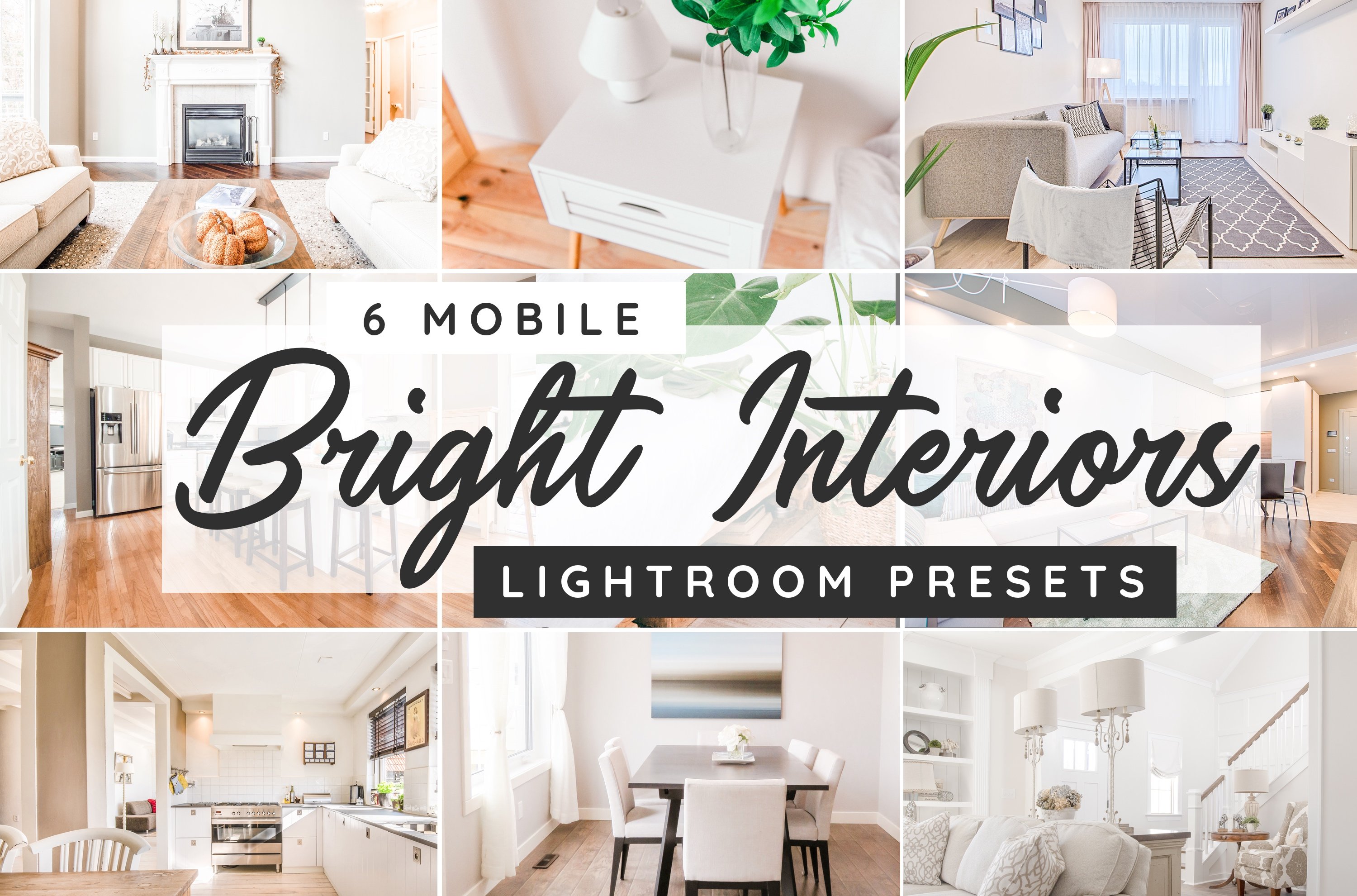 Bright interiors mobile presetscover image.