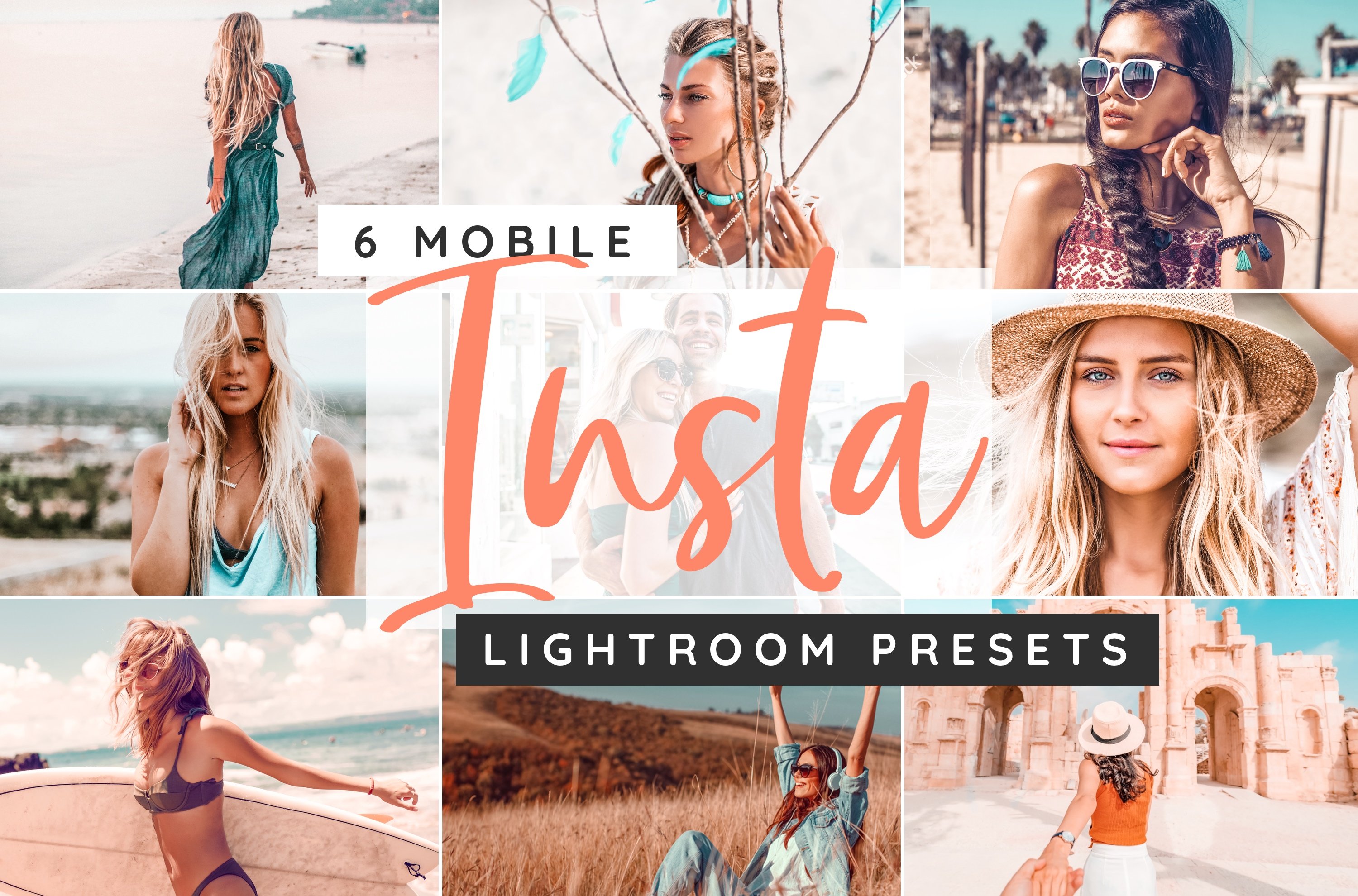 Insta mobile Lightroom presetscover image.