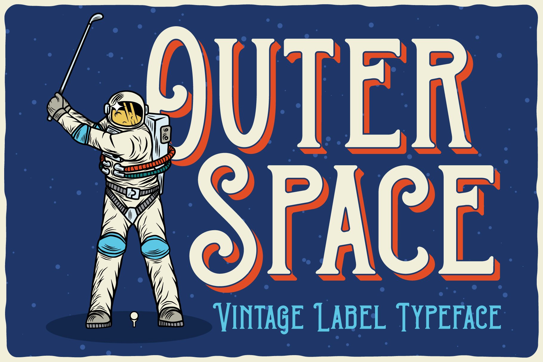 Outer Space Font + BONUS cover image.
