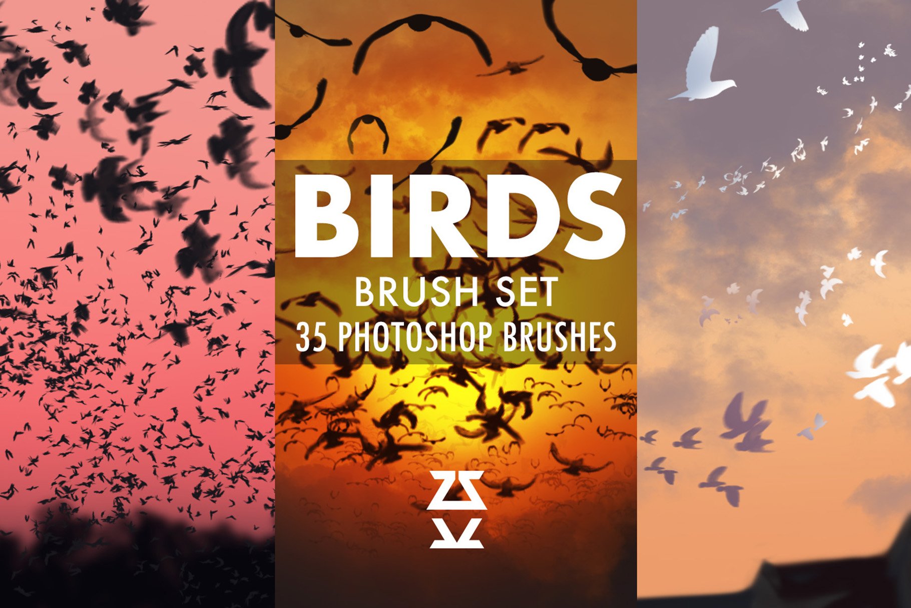 Birds Brush Setcover image.