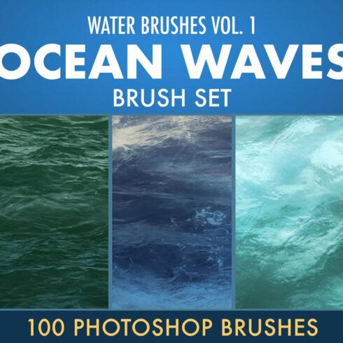 Ocean waves brush setcover image.