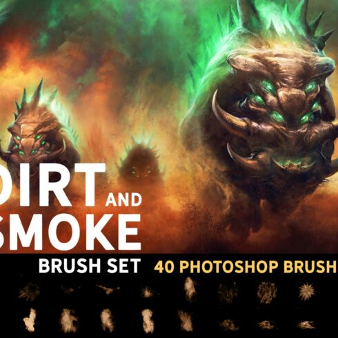 Dirt and Smoke Brush Setcover image.