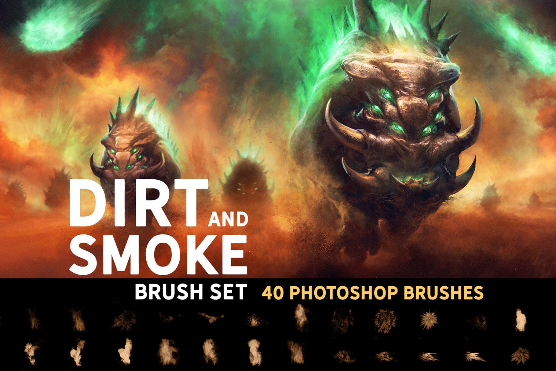 Dirt and Smoke Brush Setcover image.