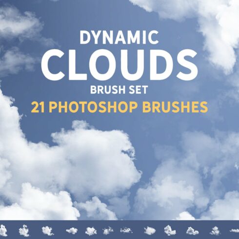 Dynamic Clouds Brush setcover image.