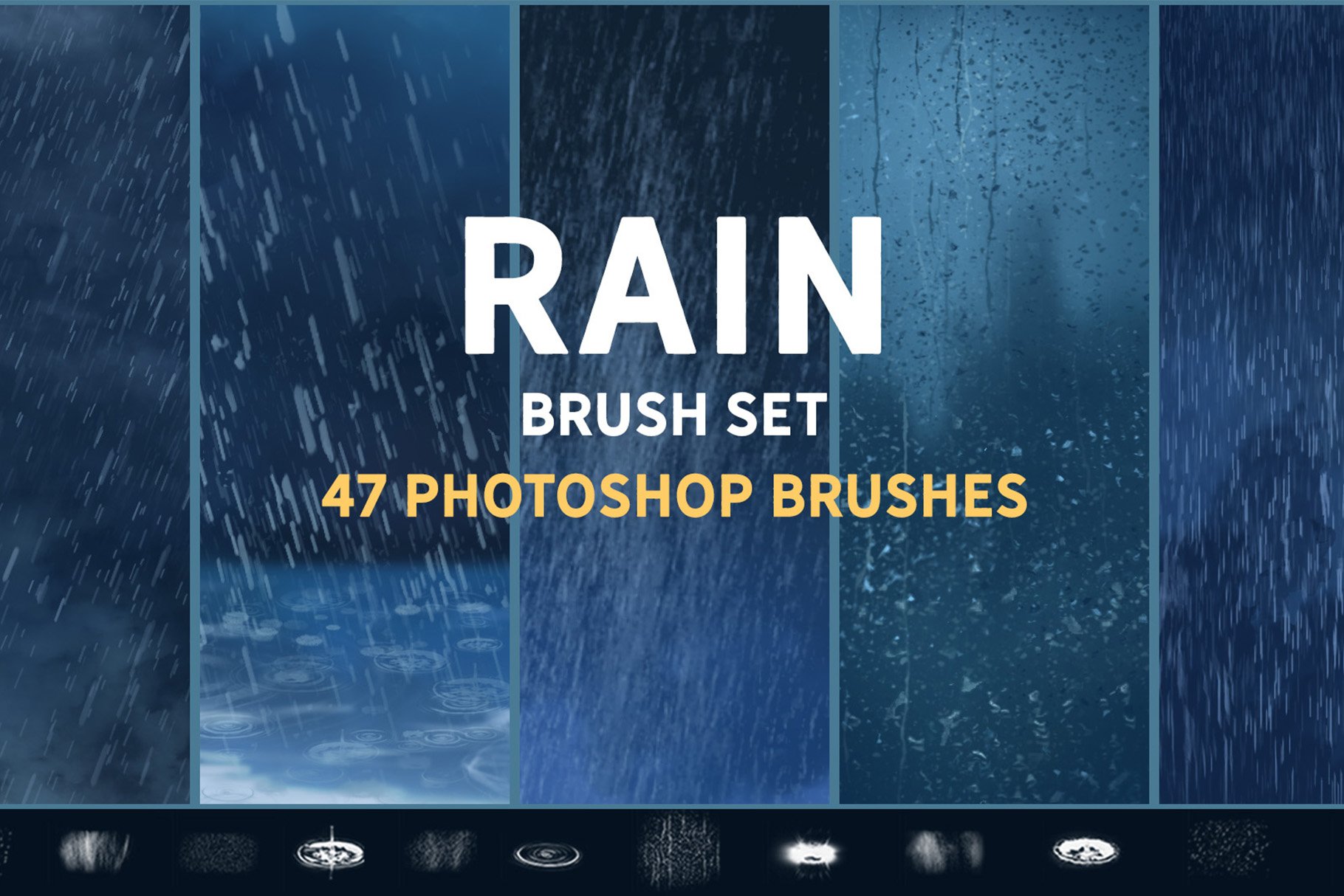Rain brush setcover image.