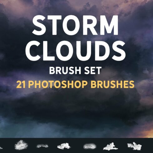 Storm clouds brush setcover image.