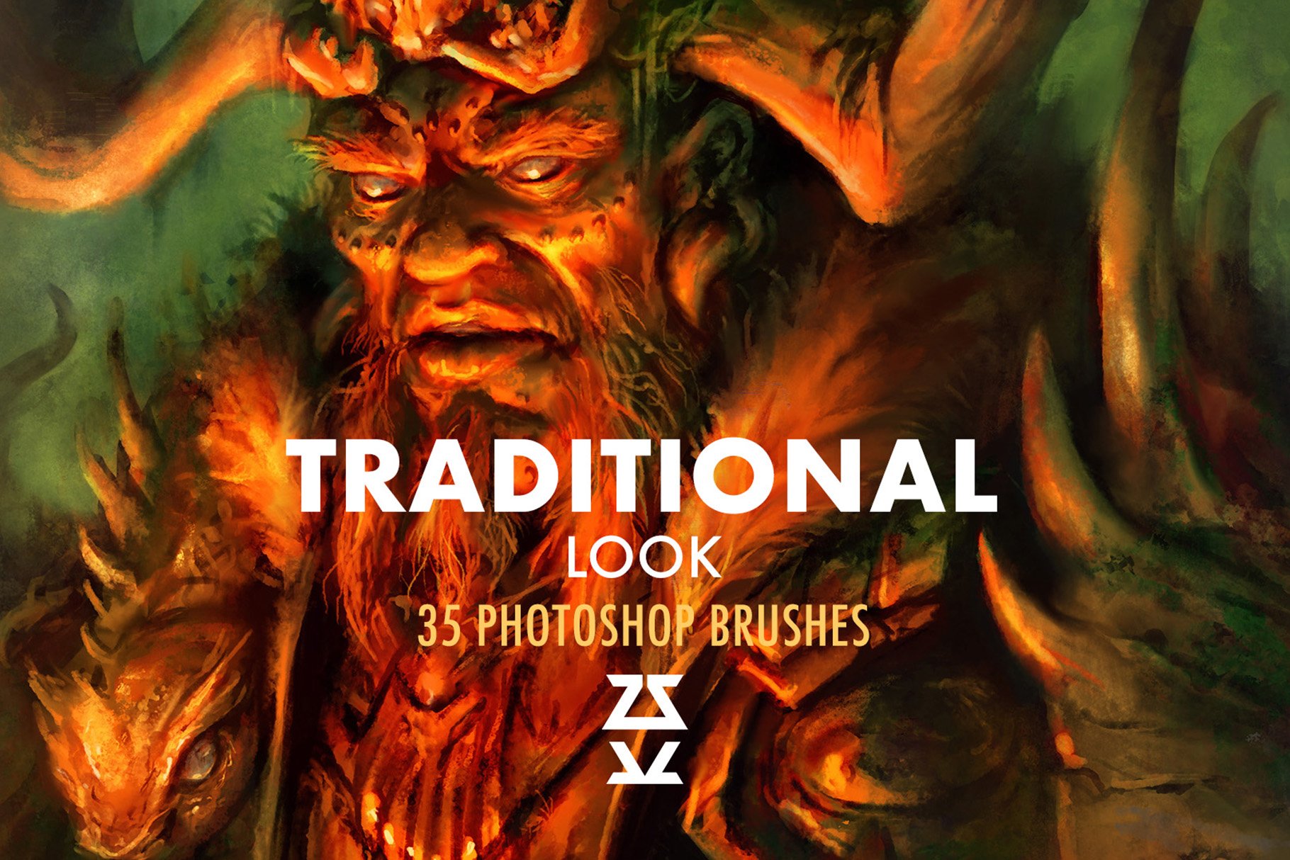 Traditional Look Brush Setcover image.