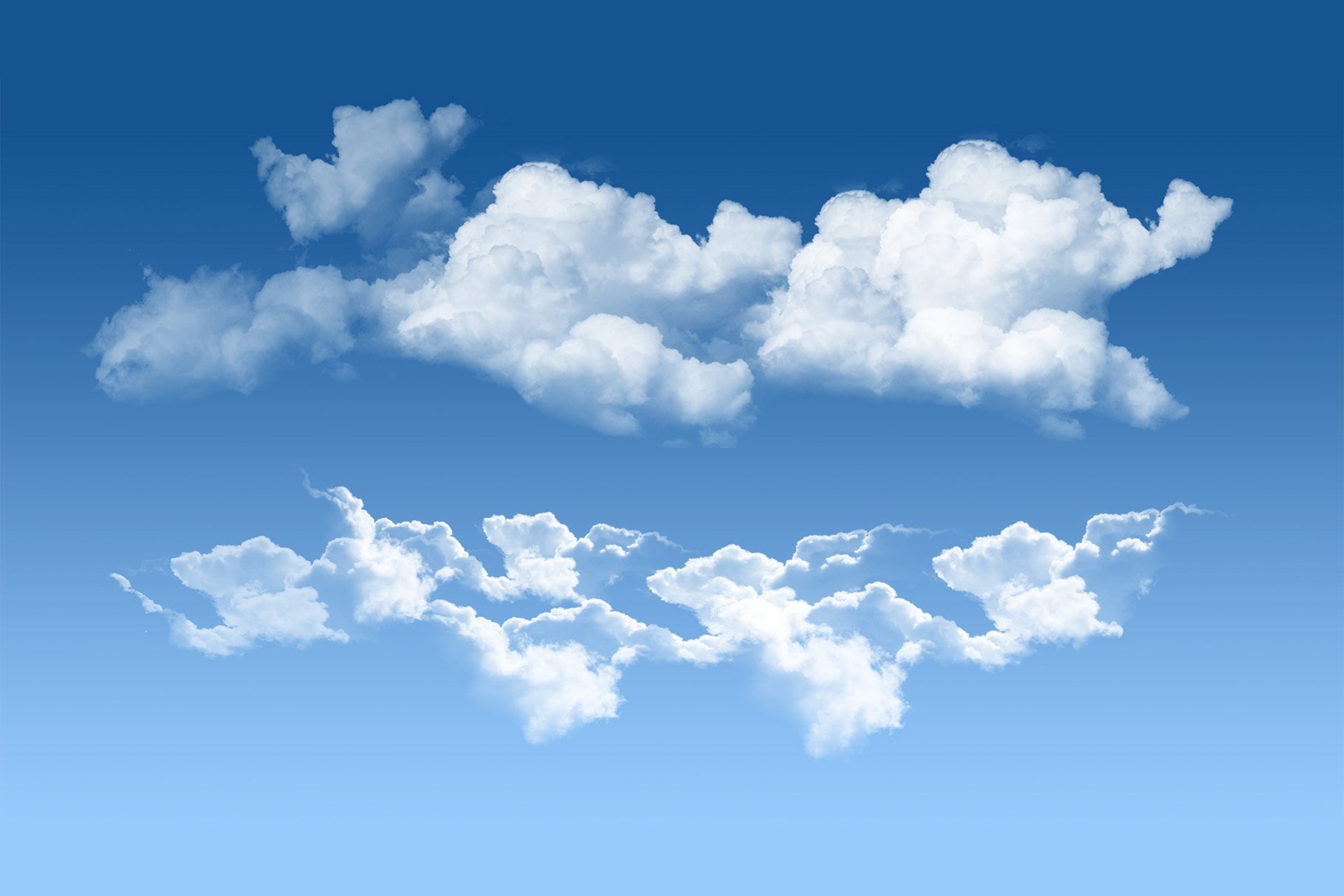 Dynamic Clouds Brush set 4preview image.