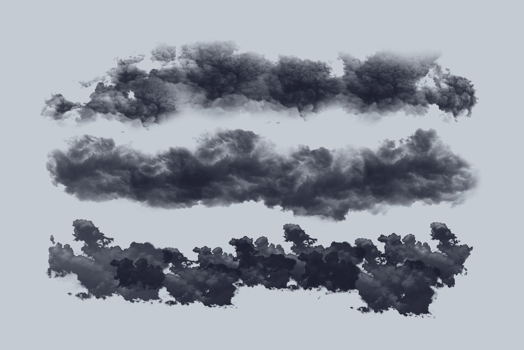 Storm clouds brush setpreview image.